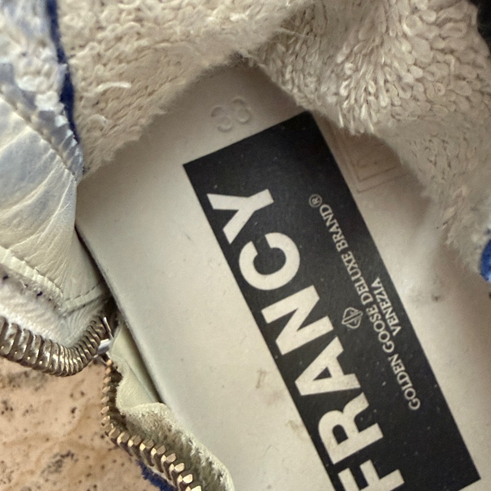 Golden Goose royal blue high tops - Picture 5 of 5